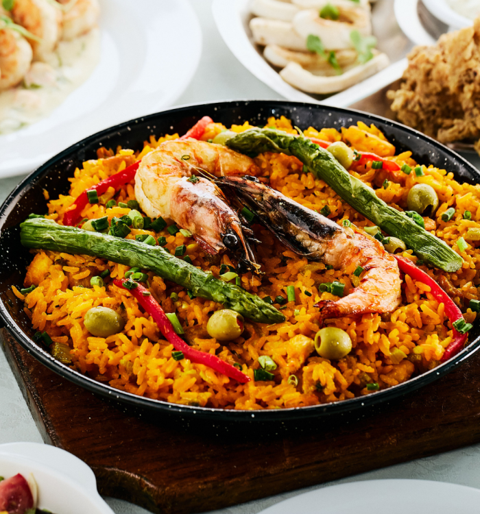 Paella en Panamá preparada al momento